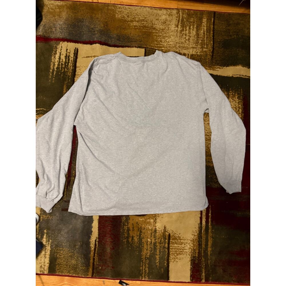 Champion 1919 Athletics Long Sleeve Shirt XL Gray Made in Mexico